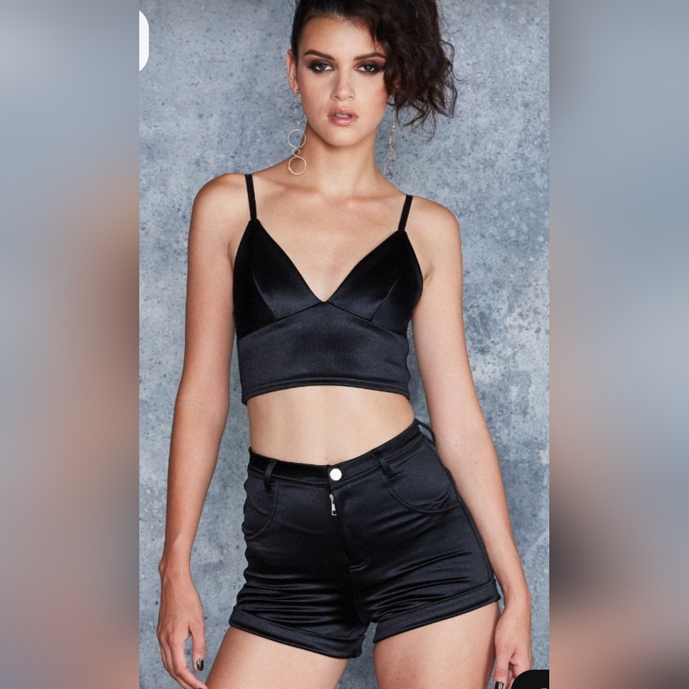Blackmilk M Glamrock Black Shorts